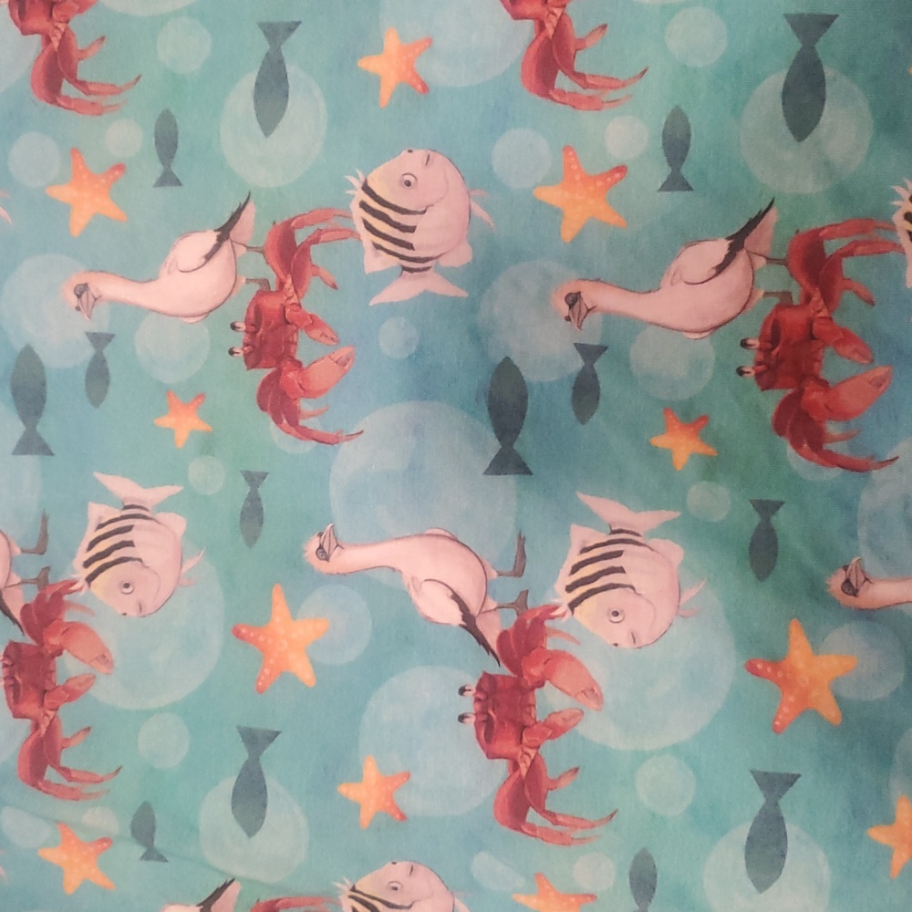 Posh Peanut Little Mermaid Ruffled Patoo - Picture 2 of 3